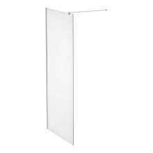 Laufen Pro - sprchová zástěna Walk-In 90x200, s upevňovacími prvky, pro sprchové vaničky do šířky 100 cm, chrom