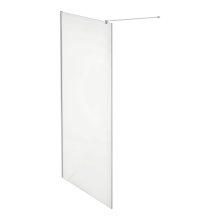 Laufen Pro - sprchová zástěna Walk-In 120x200, s upevňovacími prvky, pro sprchové vaničky do šířky 100 cm, chrom