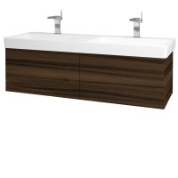 Variante SZZ2 130 - skříňka pro umyvadlo Laufen Pro S 130 cm, 2 zásuvky, závěsná, CS I