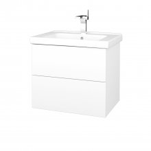 Variante SZZ2 65 - skříňka s umyvadlem Harmonia 65 cm, 2 zásuvky, závěsná, CS II