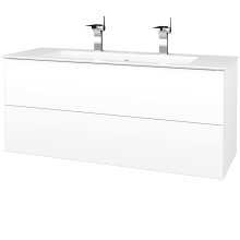 Variante SZZ2 120 - skříňka s umyvadlem Pura 120 cm, 2 zásuvky, závěsná, CS II