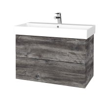 Variante SZZ2 85 - skříňka s umyvadlem Glance 85 cm, 2 zásuvky, závěsná, CS I