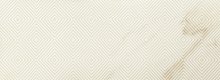 Serenity - obkládačka inzerto 32,8x89,8 bílá