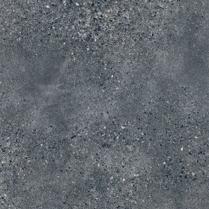 Terrazzo graphite mat - dlaždice rektifikovaná 59,8x59,8 šedá matná