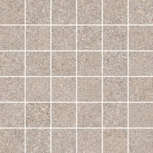 Khroma Mosaico 5x5 Fango - dlaždice mozaika 30x30 šedá