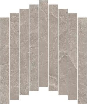 Deepstone Listelli Taupe - dlaždice mozaika 30x30 šedá