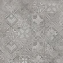 Softcement silver patchwork poler - dlaždice rektifikovaná 59,7x59,7 šedá