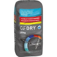 GFDRY 122 šedá - flexibilní vysoce hydrofobní nenasákavá spárovací hmota, 5 kg