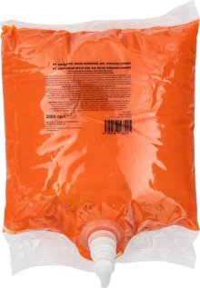 Abrazivní mycí gel na ruce Hygotrendy Orange Power, oranžový, bag 3 L