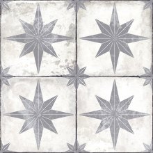 Hidraulico star grey - dlažba 45x45 šedá