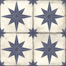 Hidraulico star blue - dlažba 45x45 modrá