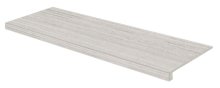 Plywood Latte - schodová tvarovka 29,8x119,8 bílá