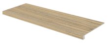 Plywood Straw - schodová tvarovka 29,8x119,8 béžová