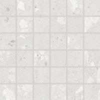 Castone Paper - obkládačka mozaika 5x5 bílošedá