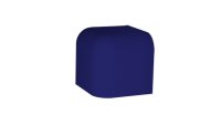 Color Two (RAL 2902035) - vnější roh 2,4x2,4 modrá matná, mrazuvzdorná