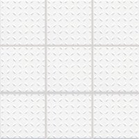 Color Two (WHITE) - dlaždice mozaika 10x10 bílá matná, C, mrazuvzdorná
