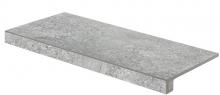 Stones - balkonová tvarovka rektifikovaná 29,8x59,8 šedá reliéfní