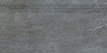 Quarzit - schodovka rektifikovaná 39,8x79,8 šedá matná