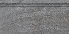 Quarzit - schodovka rektifikovaná 29,8x59,8 šedá matná