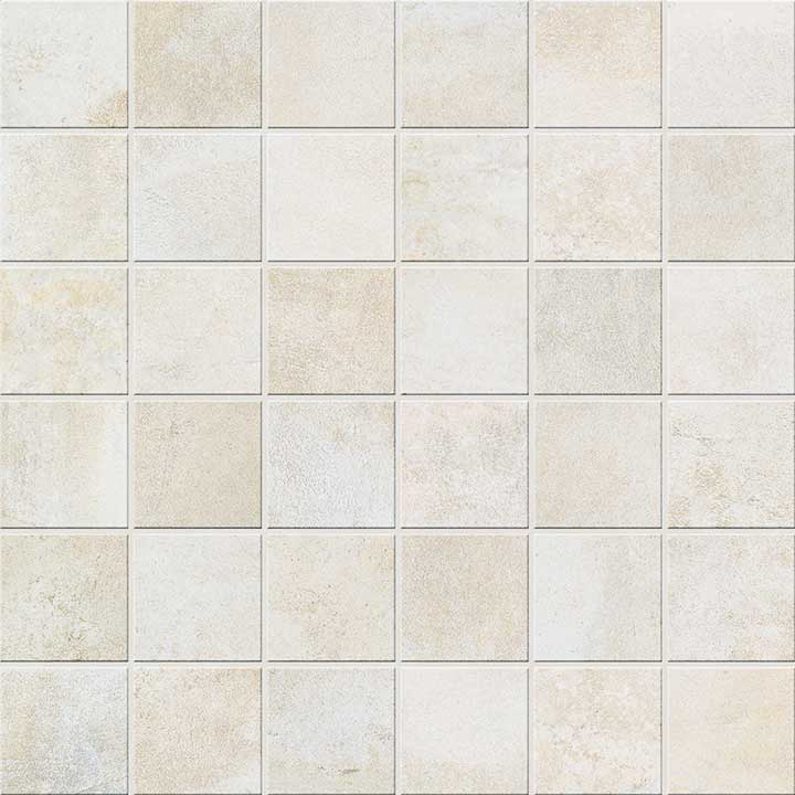 Walking Extra Mosaico 5x5 Ivory Rettificato - dlaždice mozaika 30x30 bílá