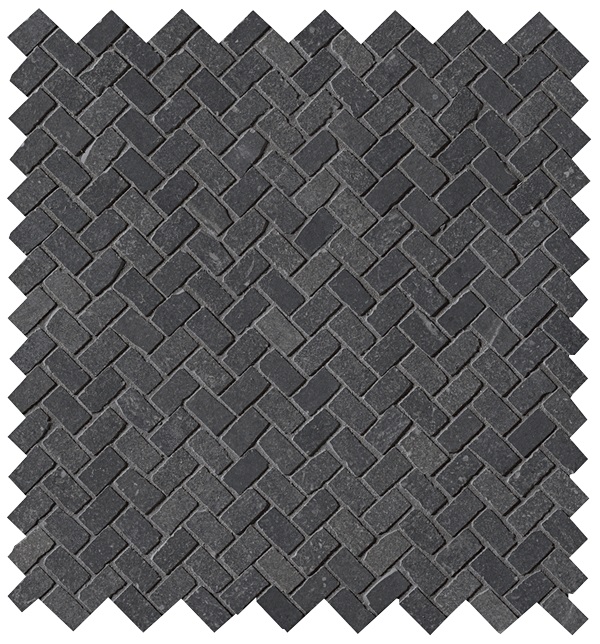 Maku Dark Gres Mosaico Spina Matt - dlaždice mozaika 30x30 šedá