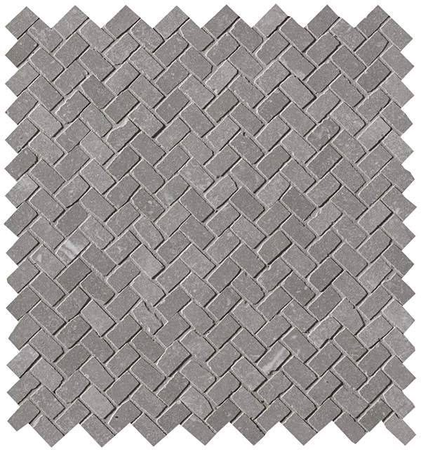 Maku Grey Gres Mosaico Spina Matt - dlaždice mozaika 30x30 šedá