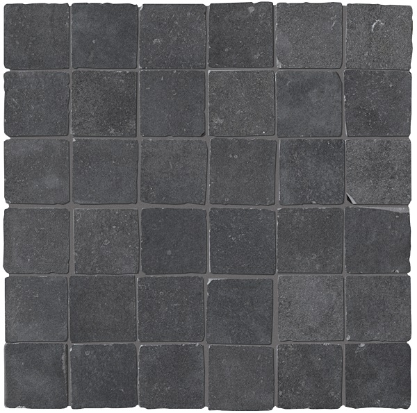 Maku Dark Gres Macromosaico Matt - dlaždice mozaika 30x30 šedá