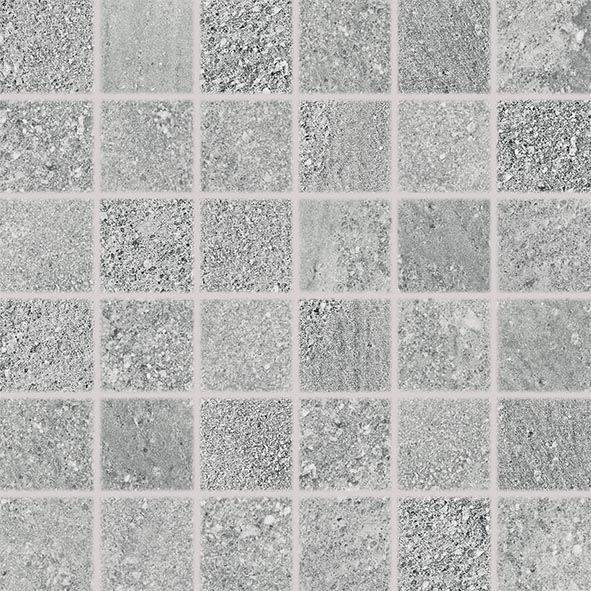 Stones - dlaždice mozaika 30x30 šedá DDM06667