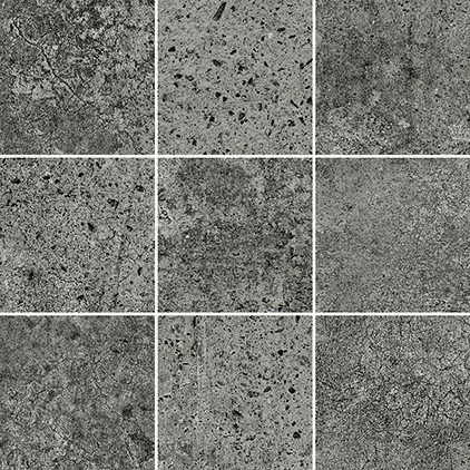 Newstone Graphite Mosaic Matt Bs - dlaždice mozaika 29,8x29,8 šedá matná