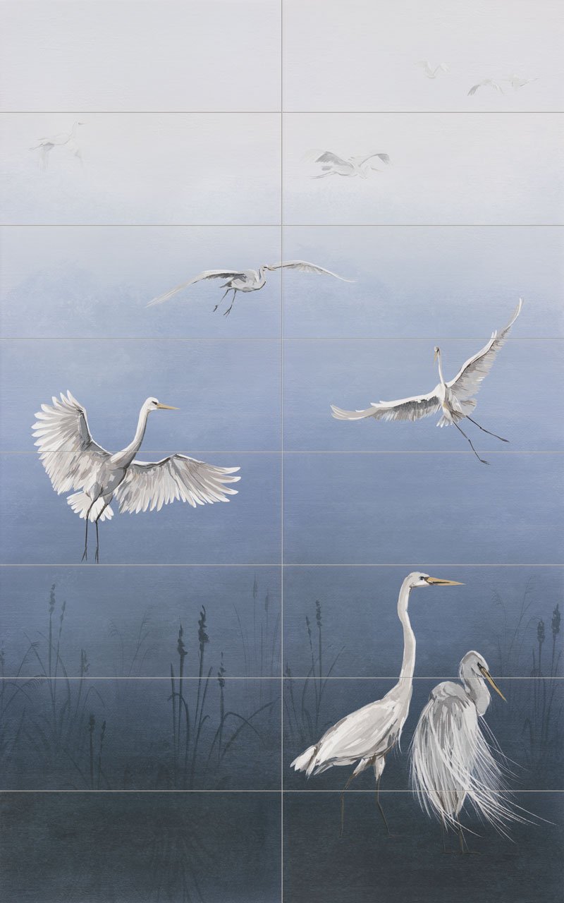 Heron dekor scienny - obkládačka inzerto set 149,8x239,8