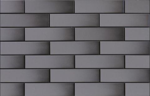 VÝPRODEJ Graphite glazed - obkládačka 6,5x24,5 šedá