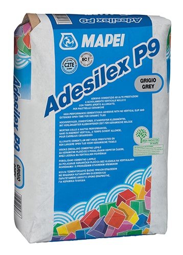 Adesilex P9 šedý - cementové lepidlo na obklady a dlažbu