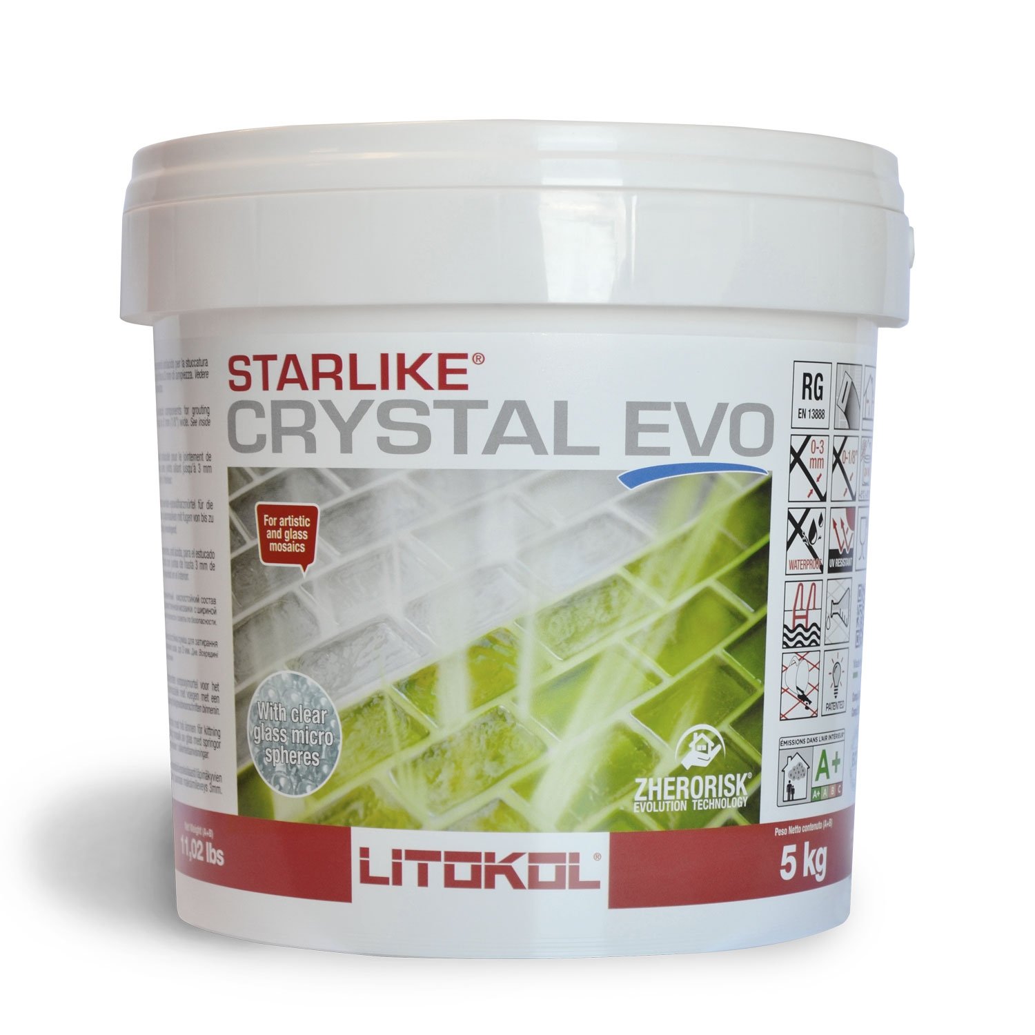 Starlike EVO Colorcrystal 830 Rosa Kyoto - epoxidová spárovací hmota, růžová 2,5 kg