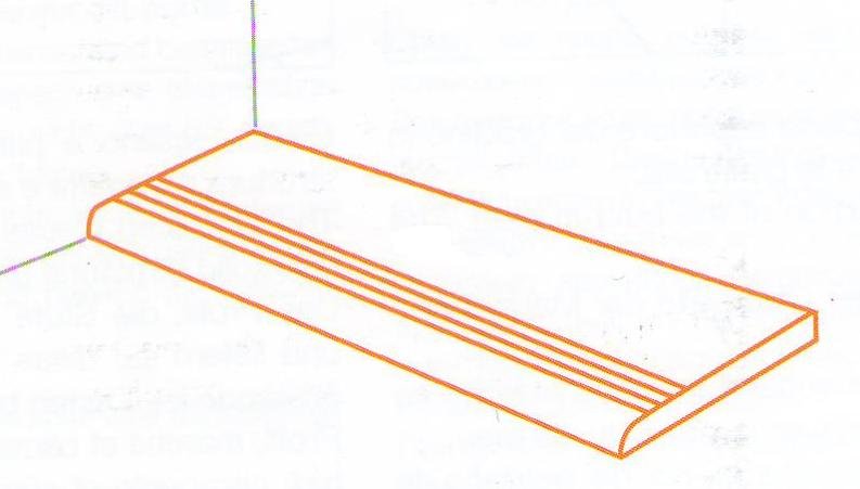 Overland Gradino Inciso Grigio - schodovka 30x60 šedá