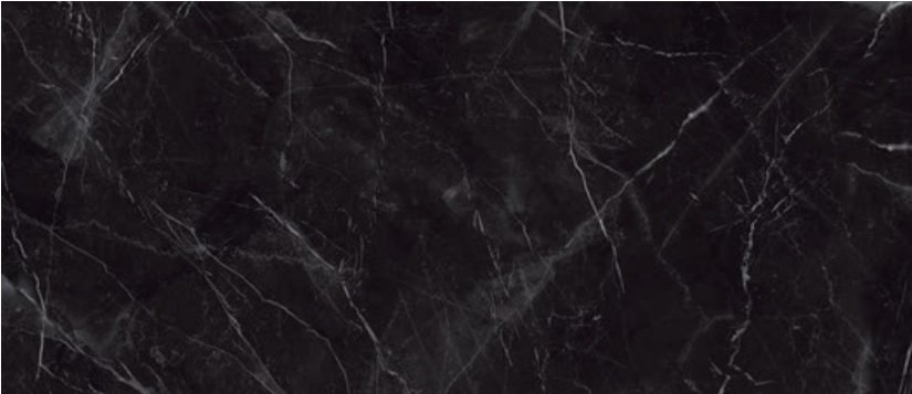 La Marmoteca Marquina Black - dlažba rektifikovaná 59,6x119,4 černá