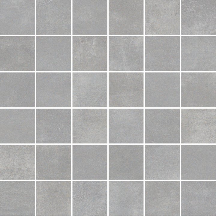 More! Mosaico Grey - dlažba mozaika 30x30 šedá mat