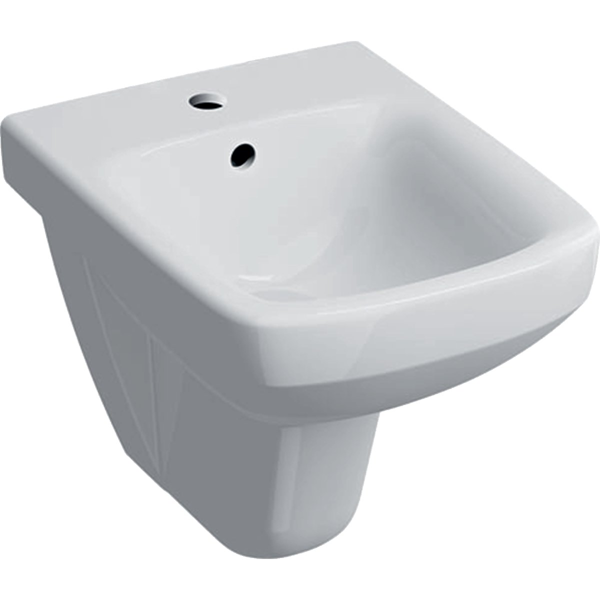 Závěsný bidet Geberit Selnova Compact