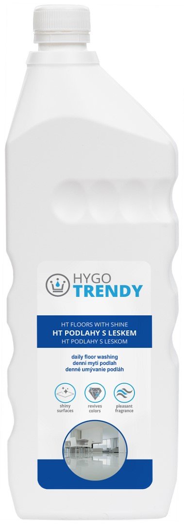 Podlahy s leskem Hygotrendy, 1 L - denní mytí podlah 219.HT1A10122