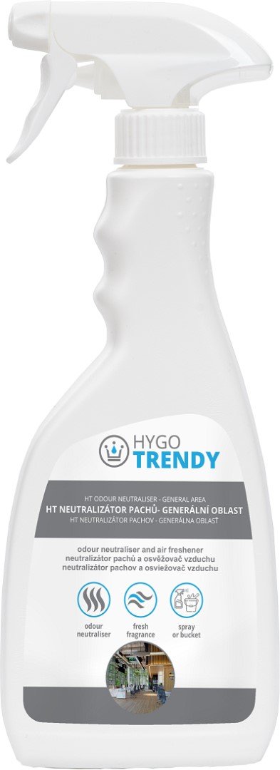 Neutralizátor pachů - generální oblast Hygotrendy 500 ml - neutralizátor pachů a osvěžovač vzduchu.