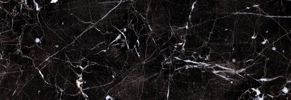 Carrara negro brillo - obkládačka 20x60 černá