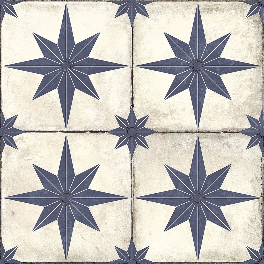 Hidraulico star blue - dlažba 45x45 modrá