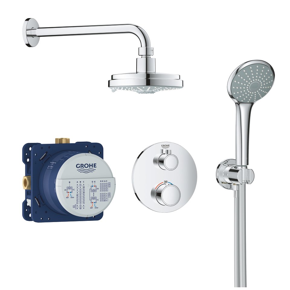 Grohtherm - sprchový set se sprchou Rainshower Cosmopolitan 160