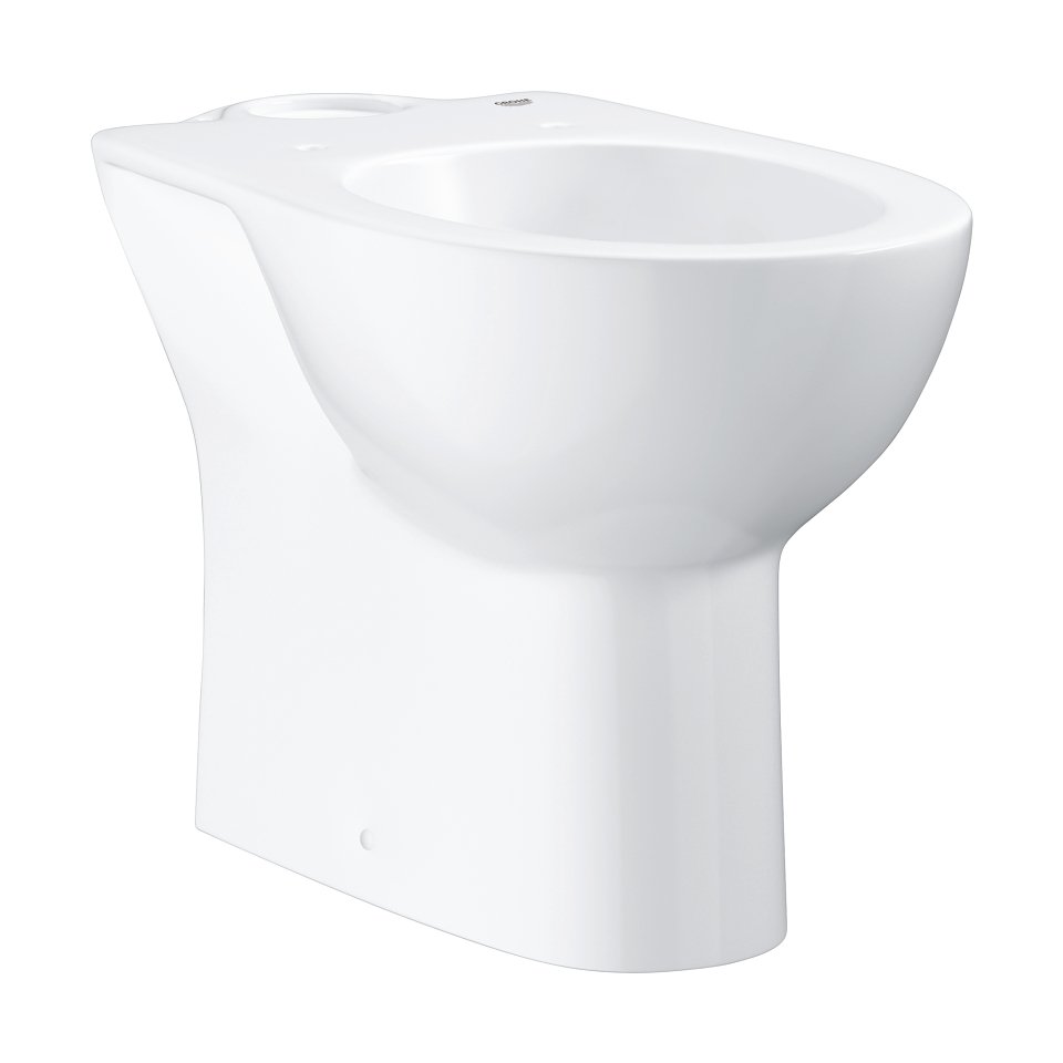 Bau Ceramic - stojící mísa pro kombi WC, bez Rimless, bez sedátka a nádržky 39428000