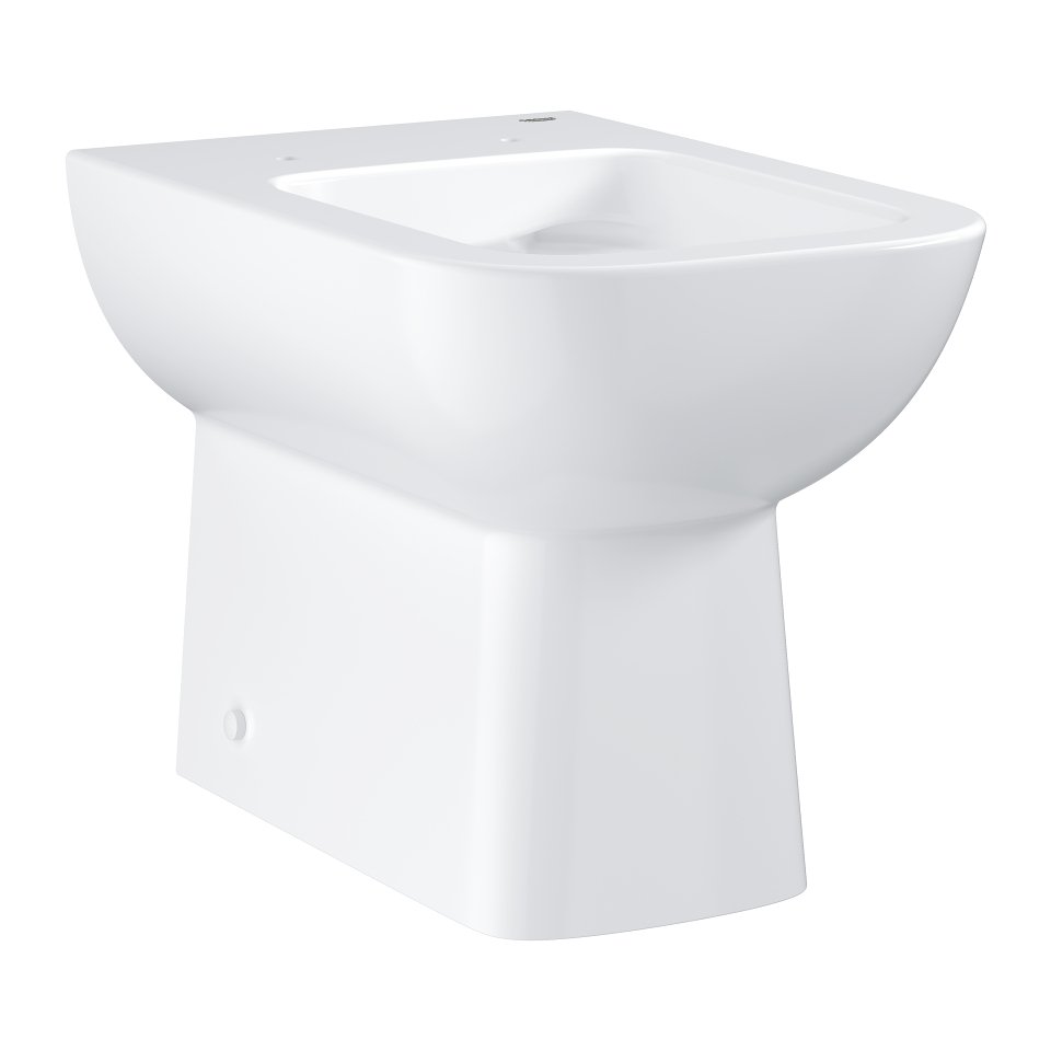 BauEdge Ceramic - stojící WC, zadní odpad, bez sedátka 39810000