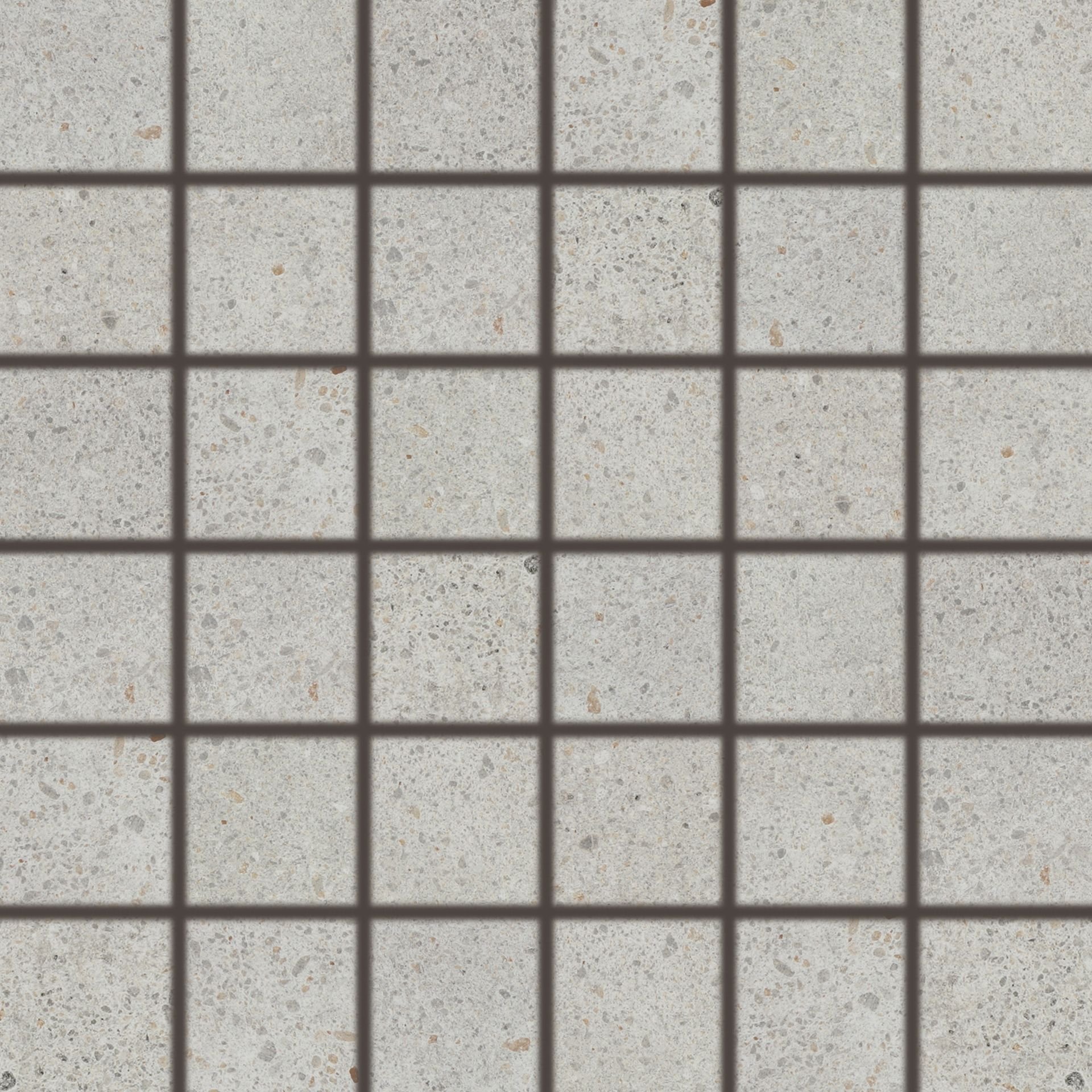 Piazzetta - dlaždice mozaika 5x5 šedá DDM06788
