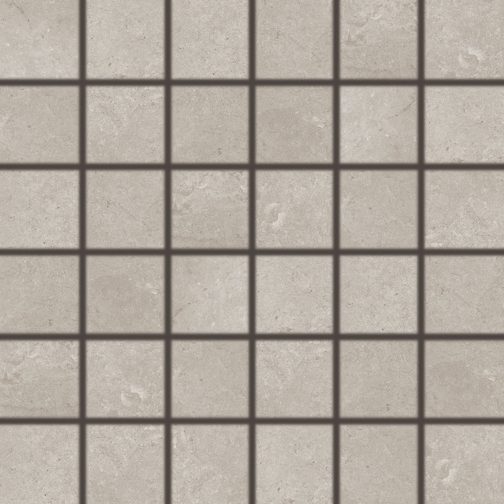 Limestone - dlaždice mozaika 5x5 béžovošedá matná DDM06802