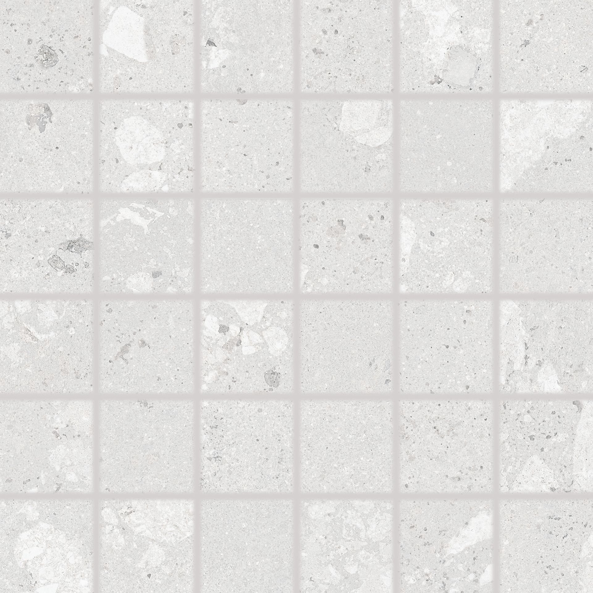 Castone Paper - obkládačka mozaika 5x5 bílošedá WDM05855