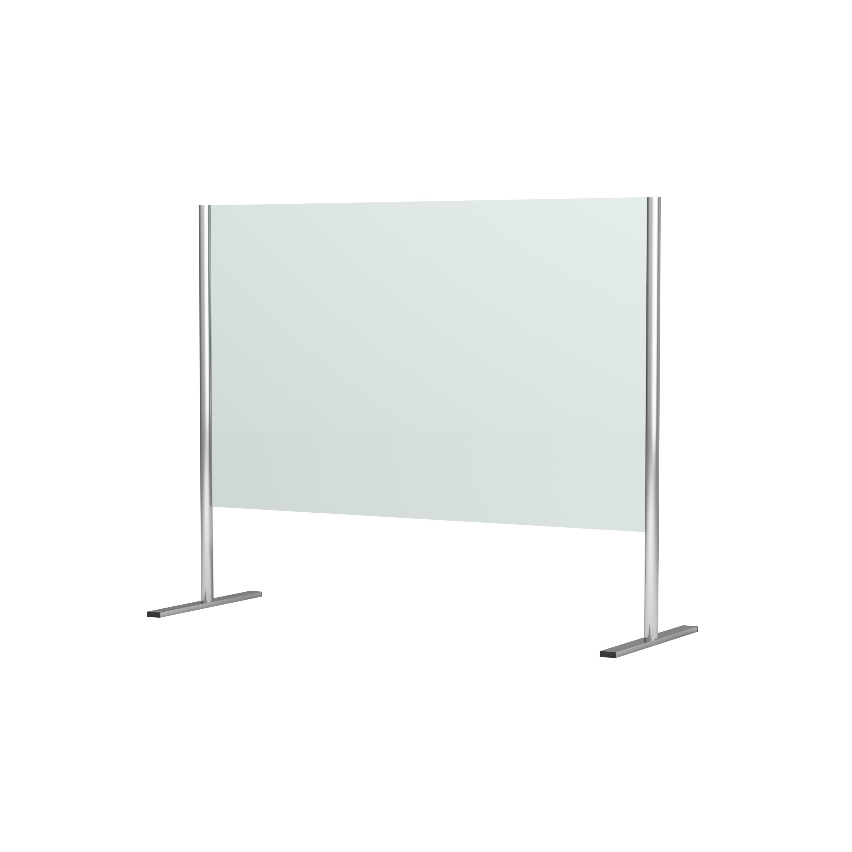 Safe Screen - dělící přepážka 140 cm, aluchrom