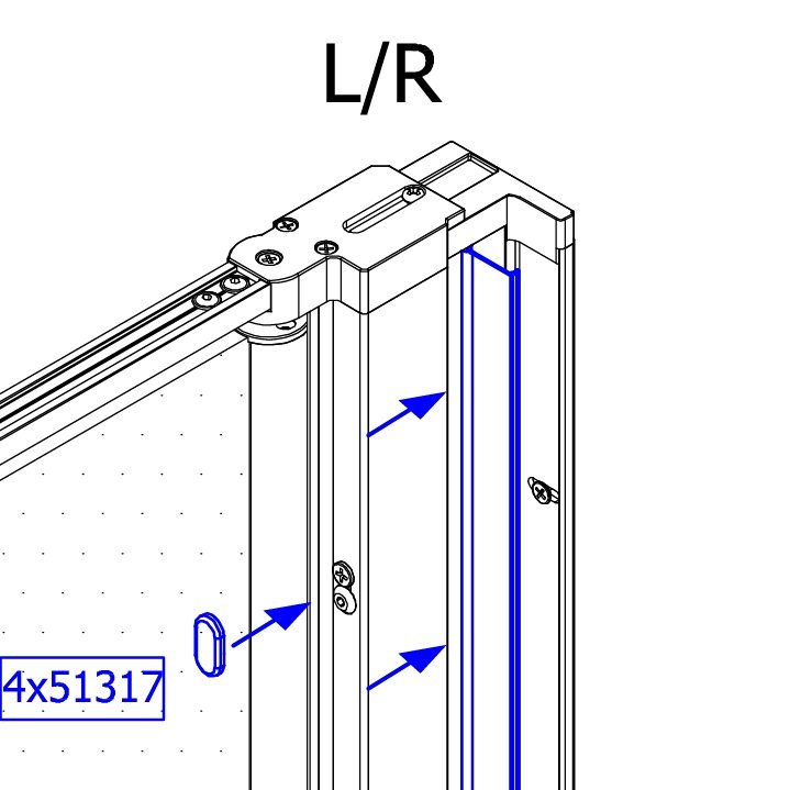 Krytka k SLF1, aluchrom