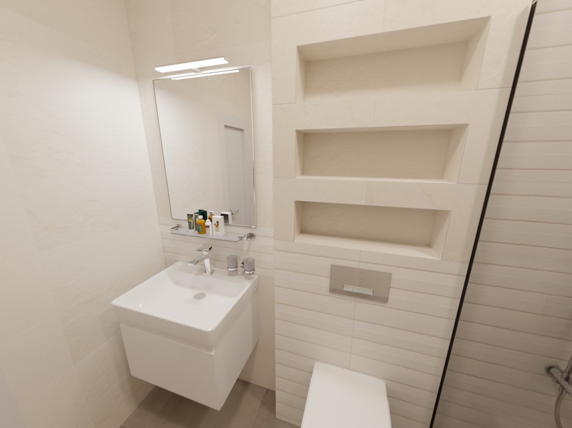 3D návrh - koupelna Blinds 3d 360 Blinds 1